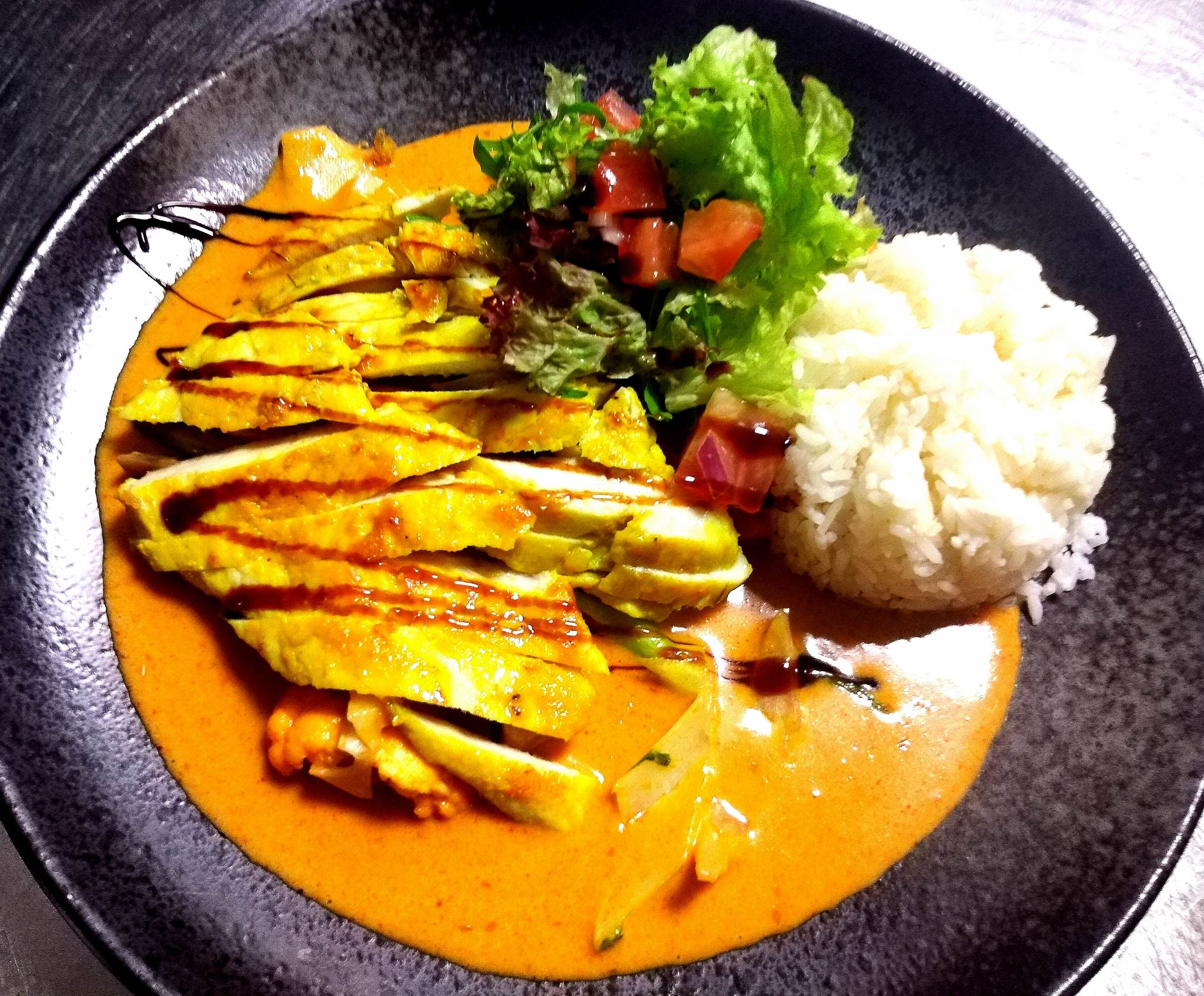 GEGRILLTE  HÜHNERBRUST (scharf)