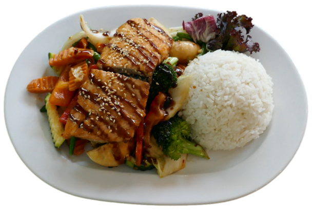 GEGRILLTER LACHS